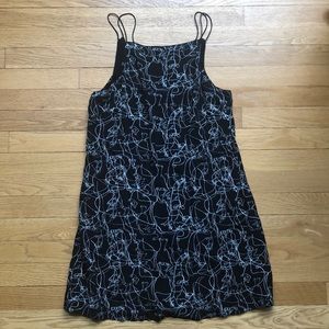 Urban Outfitters Arsty Black Mini Dress